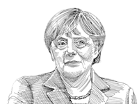 אנגלה מרקל / איור: גיל ג'יבלי