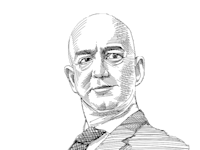 ג'ף בזוס / איור: גיל ג'יבלי