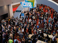 קהל בתערוכת הטכנולוגיה CES בלאס וגאס, בשבוע שעבר / צילום: Associated Press, John Locher