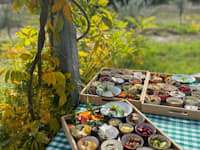 יקב הרי גליל. בראנצ'ים שווים בימי שישי, מעשה ידיו של השף אלמוג סבג, זוכה ''משחקי השף'' / צילום: יקב הרי גליל