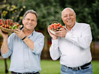 מימין: ציון כהן וד״ר פאבי וידבסקי / צילום: אהרון גדליה