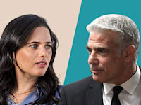 יאיר לפיד ואיילת שקד / צילום: שלומי יוסף