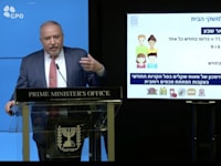 שר האוצר אביגדור ליברמן מציג את התוכנית החדשה להקלת יוקר המחיה / צילום: מתוך עמוד הפייסבוק הרשמי של נפתלי בנט