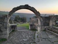 בית הכנסת הקדום חורבת כנף / צילום: חיליק אמתי