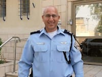 מפקד תחנת רמלה, סנ''צ אופיר בינדר / צילום: דוברות משטרת ישראל