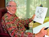 צ'רלס שולץ, מחבר הקומיקס סנופי / צילום: Associated Press, Ben Margot