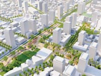 תוכנית מתאר כוללנית לעפולה / הדמיה: ''מנעד'' אדריכלים ומתכננים