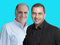 רני צים ואבי ברנמילר / צילום: רמי זרנגר, יח''צ אנרג'י