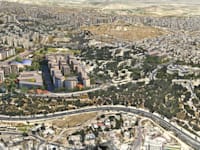 התוכנית החדשה בהר הצופים / הדמיה: מליס אדריכלים ו-view point