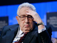 הנרי קיסינג'ר בפורום הכלכלי בדאבוס לפני כעשור / צילום: Reuters, Stefan Wermuth