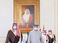 מוחמד בן סלמאן (משמאל) עם מוחמד בן זאיד / צילום: Associated Press