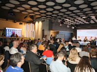 משתתפי הכנס בזמן אחד הפאנלים / צילום: כדיה לוי