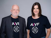 האמבריולוגית ד''ר דניאלה גלבוע ורופא הפוריות פרופ' דניאל זיידמן