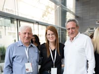 ראובן קרופיק, בת שבע משה ויאיר סרוסי / צילום: Neo Media