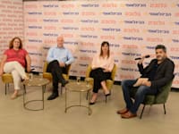 גיא בן סימון, אילנית גולדפרב, איל אליה, אתי אפללו, בכנס שוק טוק / צילום: איל יצהר