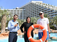 מימין: איוון וינובייב, נסרין עבדאללה, איתי ארבל / צילום: יוד צילומים