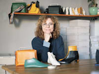 אלן רובן, עלת המותג ELLEN RUBEN וחנות בשוק הפשפשים / צילום: איליה מלינקוב