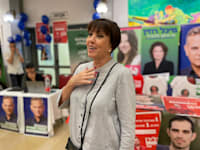 זהבה גלאון, נבחרה שוב כיו''ר מרצ / צילום: מרצ