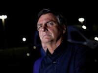 נשיא ברזיל המכהן ז'איר בולסונארו. הגיע למקום השני אחרי מועמד השמאל / צילום: Reuters, UESLEI MARCELINO