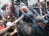 לולה דה סילבה במהלך מערכת הבחירות בברזיל / צילום: Associated Press, Victor R. Caivano