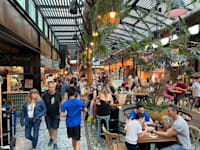 מבקרם בשרונה מרקט היום / צילום: שרונה מרקט