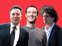 סם בנקמן-פריד, מארק צוקרברג ואילון מאסק / צילום: רויטרס, AP