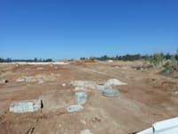 שטח בנייה, פארק הצפון, רחוב הגנים, רמת השרון / צילום: איל יצהר