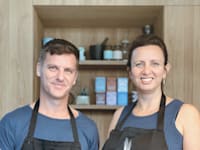 דני וגלית מרשק, בעלי חברת דני וגלית אפייה בריאה / צילום: עומר סבח