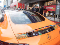 מיצג המרצדס בפורום הכלכלה העולמי בדאבוס / צילום: Reuters, Arnd Wiegmann