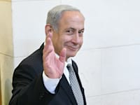 בנימין נתניהו בעדות במשפט לשון הרע של עו''ד דוד שמרון נגד דוד ארצי / צילום: ראובן קסטרו, וואלה! NEWS