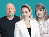 ליאורה עופר, לילך אשר-טופילסקי והראל ויזל. חברי פורום העסקים / צילום: ענבל מרמרי, תמי הרפז, דימה טליאנסקי