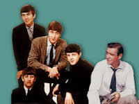 מימין: שון קונרי  ב''ד''ר נו'', 1962. משמאל: הביטלס, 1962 / צילום: Reuters