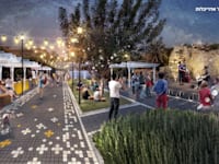 מתחם הסראייה, בית שאן / הדמיה: תכנון והדמיות דרמן ורבקל אדריכלות