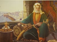 הנסיך ד'אהר אל עומר. כונן מדינה ערבית עצמאית בארץ ישראל במאה ה–18 / צילום: ציור זיאד דאהר מתוך ויקיפדיה