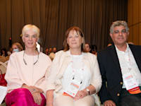 מימין: ד''ר ניסים דרוויש, ד''ר אורה דר ורות אלון / צילום: אלכסנדר אלמן