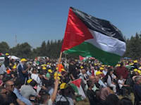 הצעדה לאדמות הכפר ההרוס לג'ון. מאורע מהפכני / צילום: צילום מסך יוטיוב