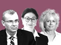 גלי בהרב מיארה, אסתר חיות, יריב לוין / צילום: רמי זרנגר, דני שם טוב-דוברות הכנסת