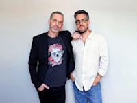 זיו קורן (מימין) וניב חורש. ראובני פרידן / צילום: אייל נבו