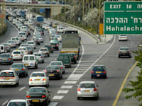 פקקים באילון / צילום: תמר מצפי