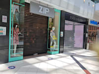 חנויות סגורות בקניון איילון בשל ההסלמה הביטחונית / צילום: בר - אל