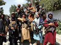 לוחמי הטליבאן בקאבול, אפגניסטן / צילום: Associated Press, Rahmat Gul