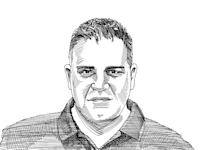 עאאד כיאל / איור: גיל ג'יבלי