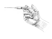 מתנגדי החיסונים / איור: גיל ג'יבלי