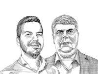 סמיר מחרמיד וחסאן טואפרה / איור: גיל ג'יבלי