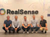 צוות RealSense, מימין לשמאל: רועי כהן, גיא הלפרין, נדב אורבך,  מאט מושנר, ויורג קוכן / צילום: באדיבות RealSense