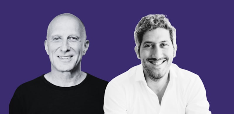 מימין: אדם סינגולדה, מייסד  ומנכ''ל טאבולה ודיוויד קוסטמן, מנכ''ל טידס (אאוטבריין לשעבר) / צילום: טאבולה, נועם גלאי