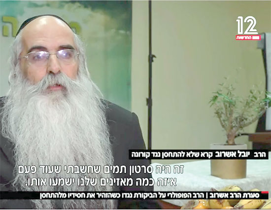 ראיון עם הרב יובל אשרוב. הצופים סוערים