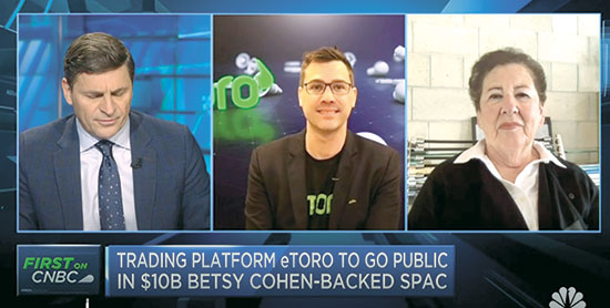 כהן (מימין) ויוני אסיא מנכ"ל איטורו בראיון ל־CNBC / צילום: צילום מסך מתוך ה־CNBC כהן (מימין) ויוני אסיא מנכ"ל איטורו בראיון ל־CNBC / צילום: צילום מסך מתוך ה־CNBC