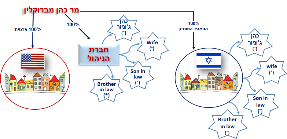 מצב האחזקות לאחר ההנפקות / אילוסטרציה: באדיבות רוזנבלום-הולצמן ושות', רו"ח