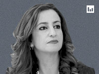 ג’ידא רינאוי זועבי, מרצ טוויטר, 26.5.21 / צילום: אמיל סלמן-הארץ